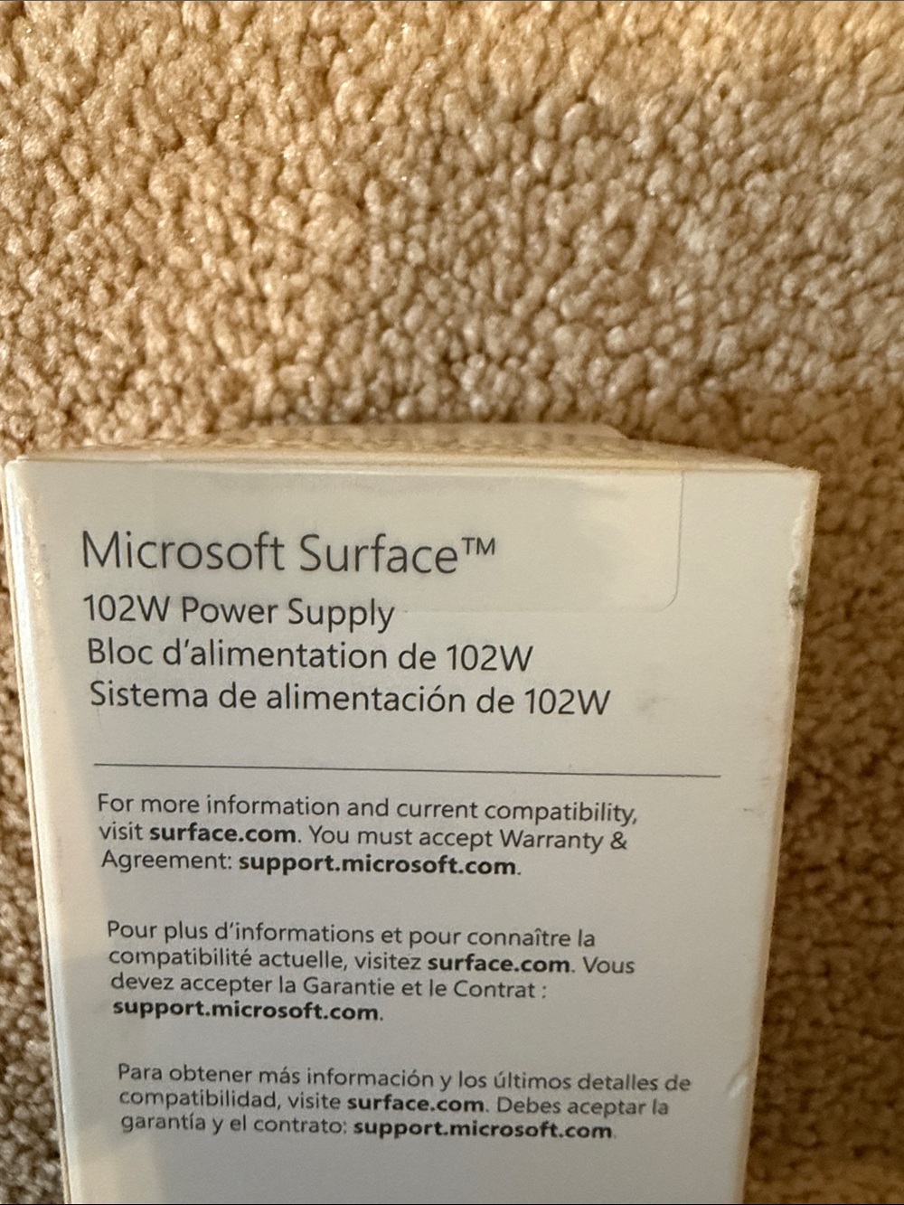 Microsoft Surface 102W Power Supply - Picture 2 of 4